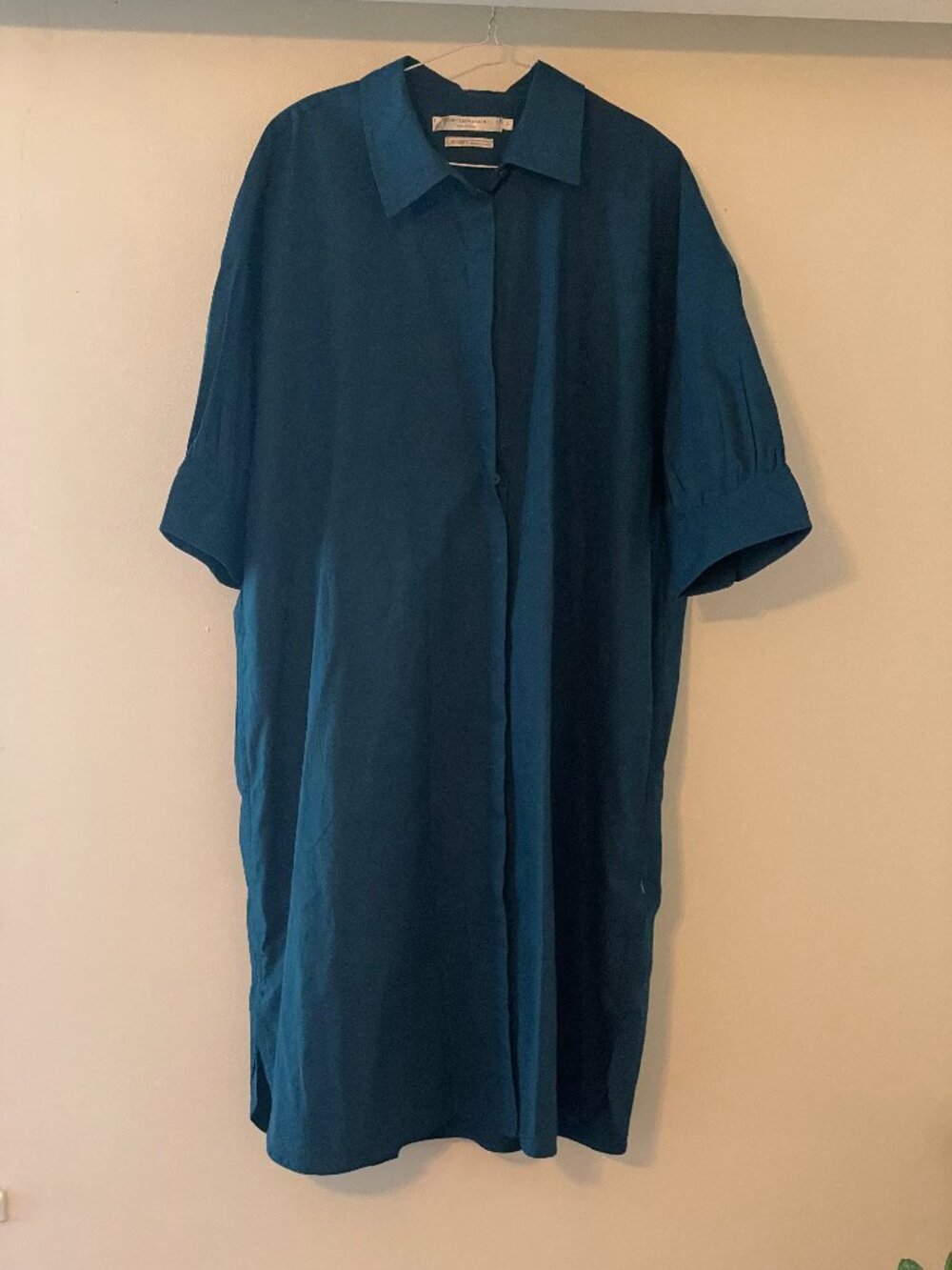 Blue Shirtdress